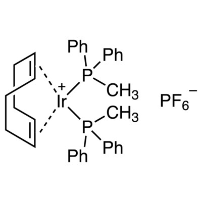 (1,5-Cyclooctadiene)bis(methyldiphenylphosphine)iridium(I) Hexafluorophosphate&gt;90.0%(T)200mg