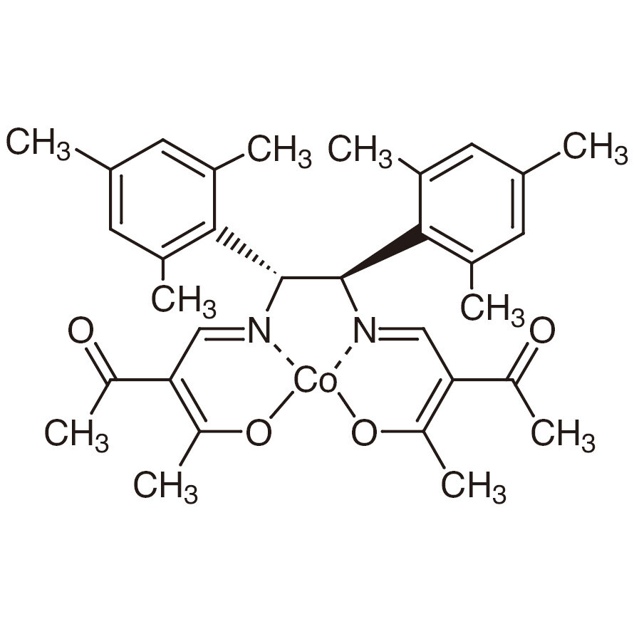 (1R,2R)-N,N&#39;-Bis(2-acetyl-3-oxo-2-butenylidene)-1,2-dimesitylethylenediaminato Cobalt(II)100mg