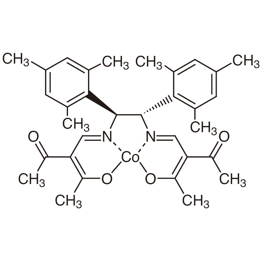(1S,2S)-N,N&#39;-Bis(2-acetyl-3-oxo-2-butenylidene)-1,2-dimesitylethylenediaminato Cobalt(II)100mg