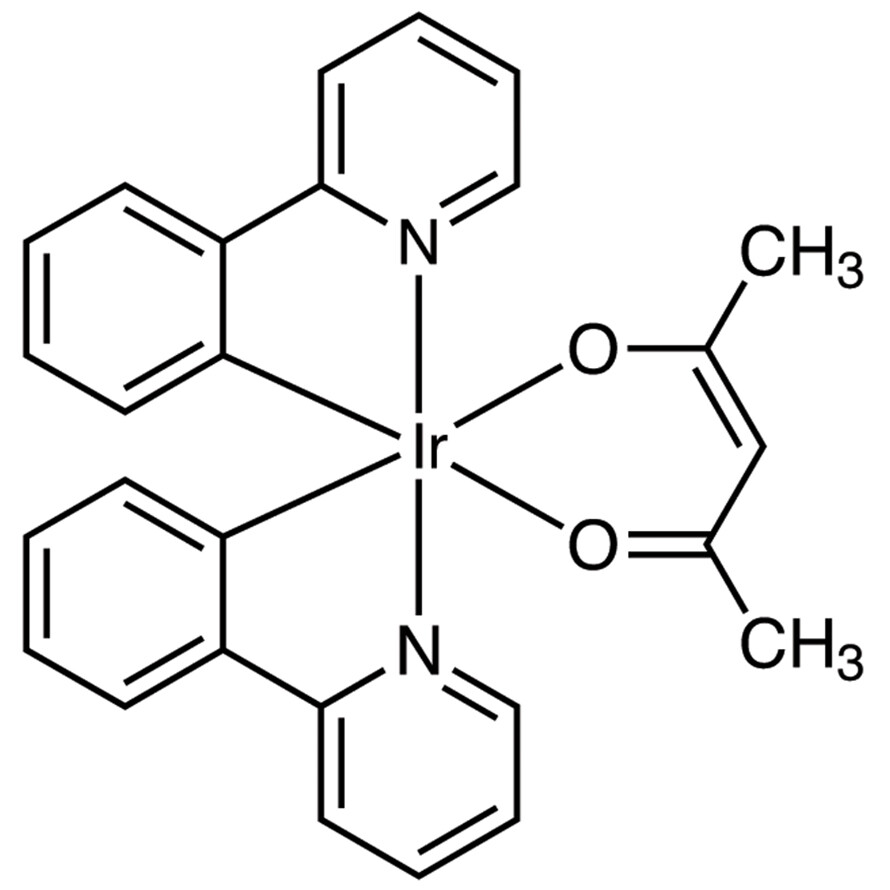 (2,4-Pentanedionato)bis(2-phenylpyridine)iridium(III)&gt;98.0%(HPLC)200mg