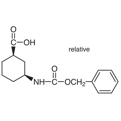 (+/-)-cis-3-(Carbobenzoxyamino)cyclohexanecarboxylic Acid&gt;95.0%(HPLC)(T)1g