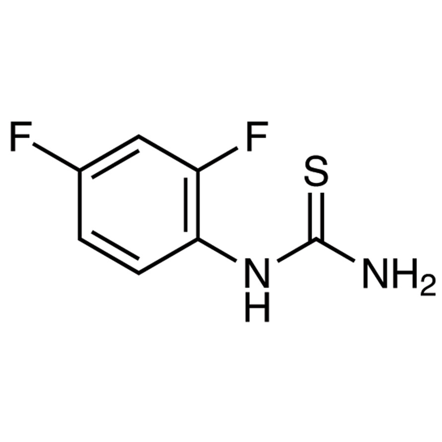 (2,4-Difluorophenyl)thiourea>98.0%(HPLC)(N)1g