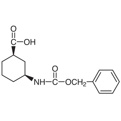 (1R,3S)-3-(Carbobenzoxyamino)cyclohexanecarboxylic Acid&gt;98.0%(HPLC)(T)100mg