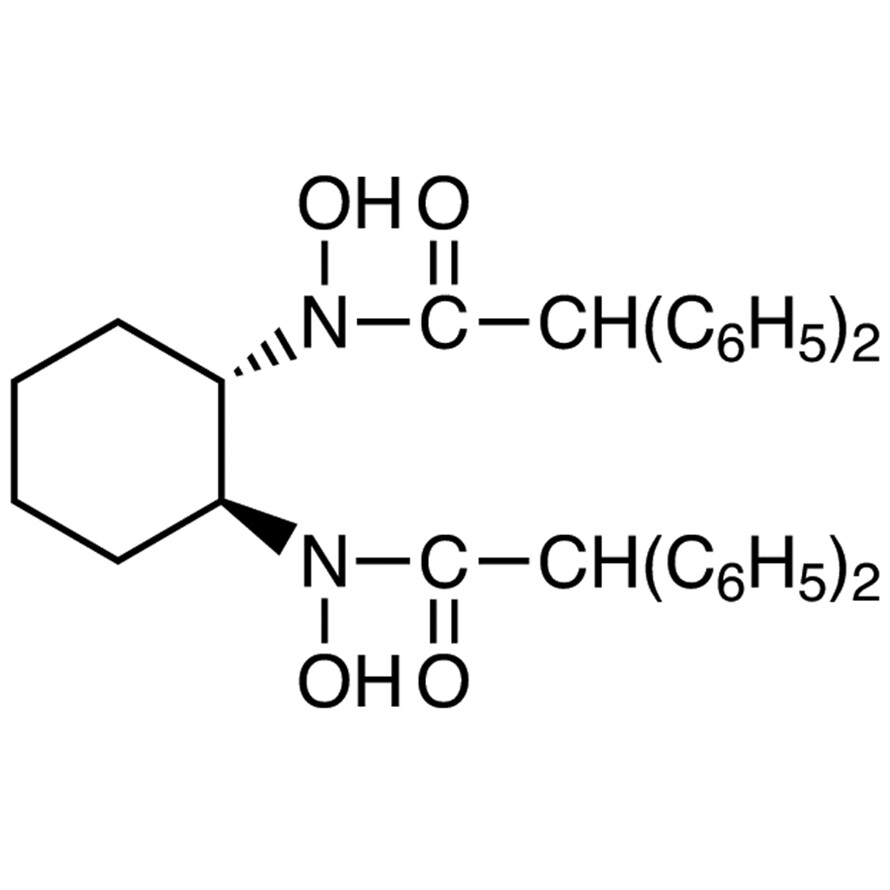 (1S,2S)-N,N&#39;-Dihydroxy-N,N&#39;-bis(diphenylacetyl)cyclohexane-1,2-diamine&gt;95.0%(HPLC)50mg