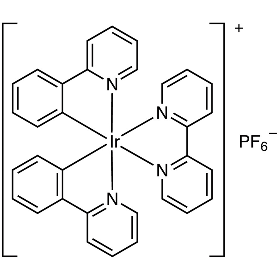 (2,2'-Bipyridine)bis(2-phenylpyridinato)iridium(III) Hexafluorophosphate>90.0%(HPLC)200mg