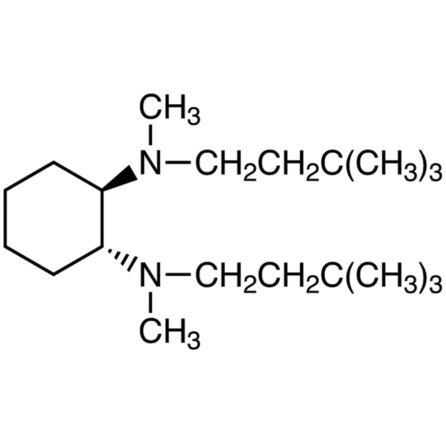 (1R,2R)-N,N'-Dimethyl-N,N'-bis(3,3-dimethylbutyl)cyclohexane-1,2-diamine>97.0%(GC)1g