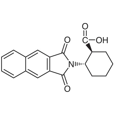 (1S,2S)-2-(Naphthalene-2,3-dicarboximido)cyclohexanecarboxylic Acid&gt;98.0%(HPLC)(T)100mg