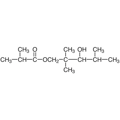 3-Hydroxy-2,2,4-trimethylpentyl Isobutyrate (contains ca. 40% 2,2,4-Trimethyl-1,3-pentanediol 3-Monoisobutyrate)&gt;60.0%(GC)25mL