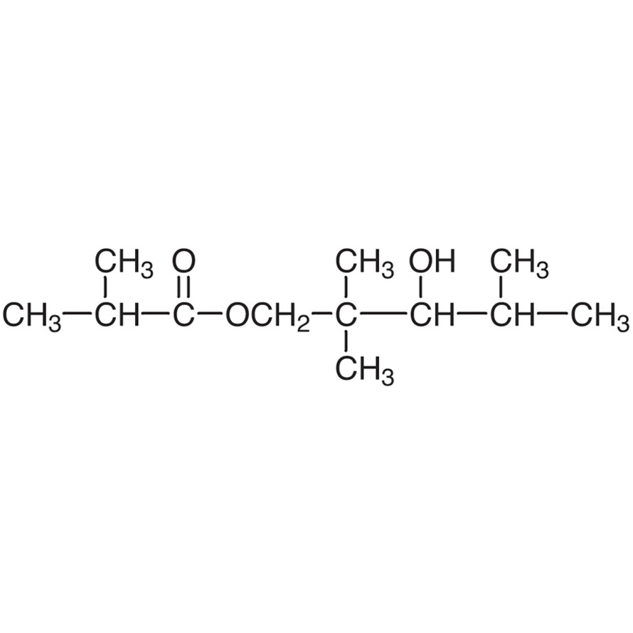 3-Hydroxy-2,2,4-trimethylpentyl Isobutyrate (contains ca. 40% 2,2,4-Trimethyl-1,3-pentanediol 3-Monoisobutyrate)&gt;60.0%(GC)500mL