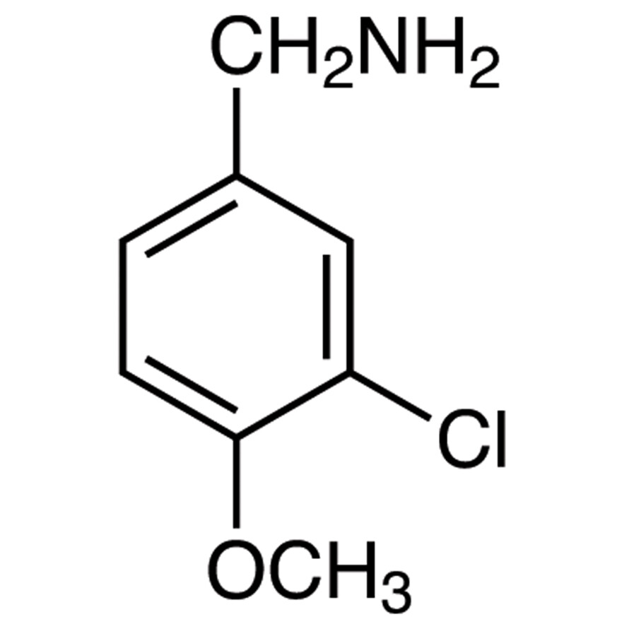 3-Chloro-4-methoxybenzylamine&gt;98.0%(GC)(T)5g