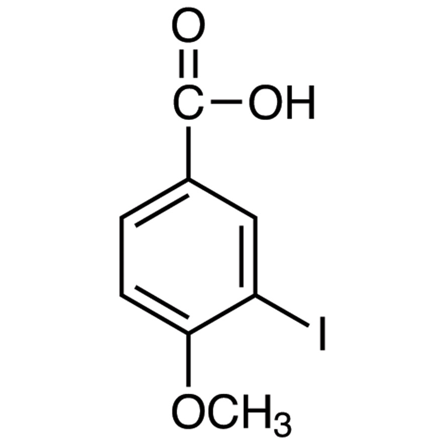 3-Iodo-4-methoxybenzoic Acid>97.0%(GC)(T)5g