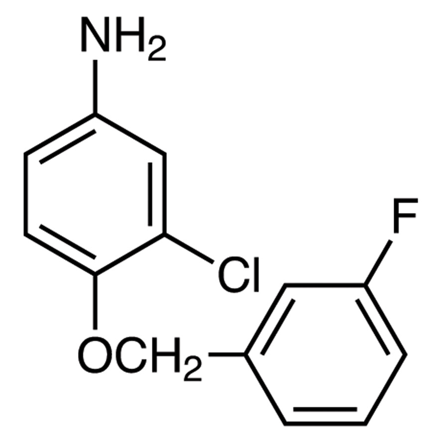 3-Chloro-4-(3-fluorobenzyloxy)aniline&gt;98.0%(GC)(T)1g