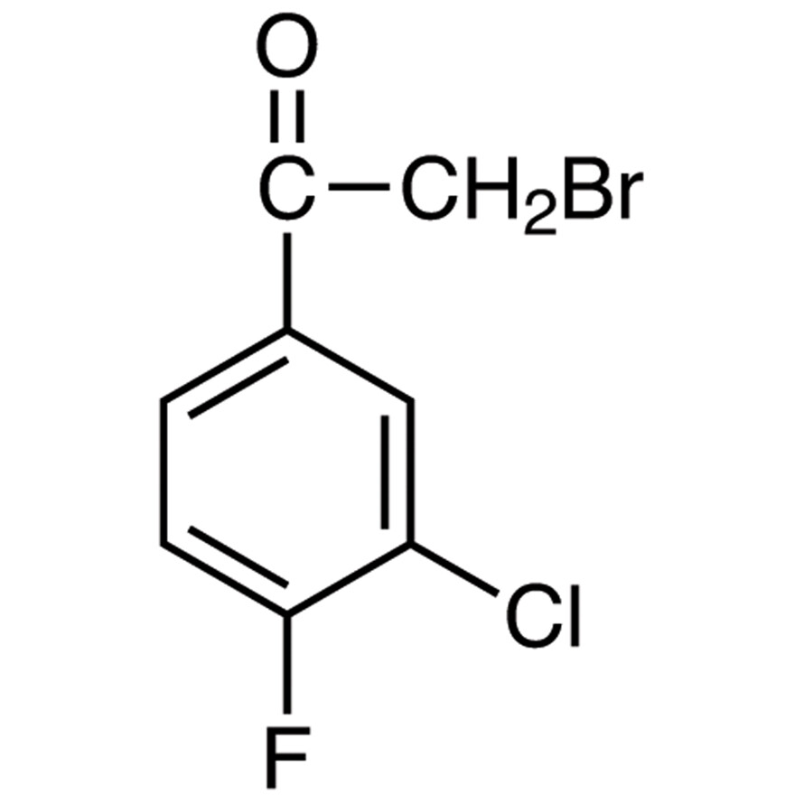 3-Chloro-4-fluorophenacyl Bromide>98.0%(GC)1g