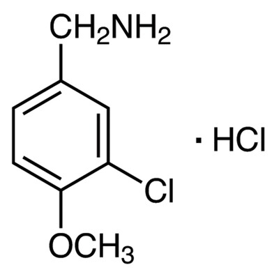 3-Chloro-4-methoxybenzylamine Hydrochloride&gt;97.0%(HPLC)(T)1g