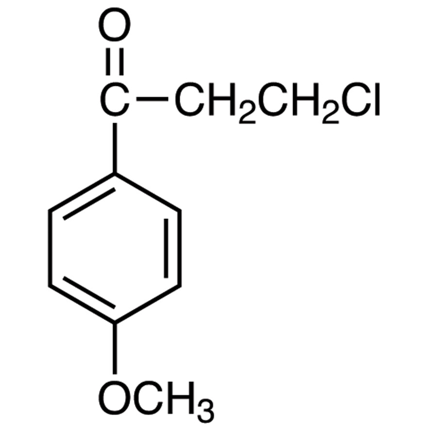 3-Chloro-4'-methoxypropiophenone>95.0%(GC)1g
