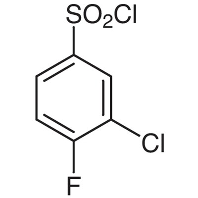3-Chloro-4-fluorobenzenesulfonyl Chloride&gt;98.0%(GC)(T)25g