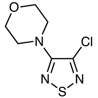 3-Chloro-4-morpholino-1,2,5-thiadiazole&gt;98.0%(GC)5g