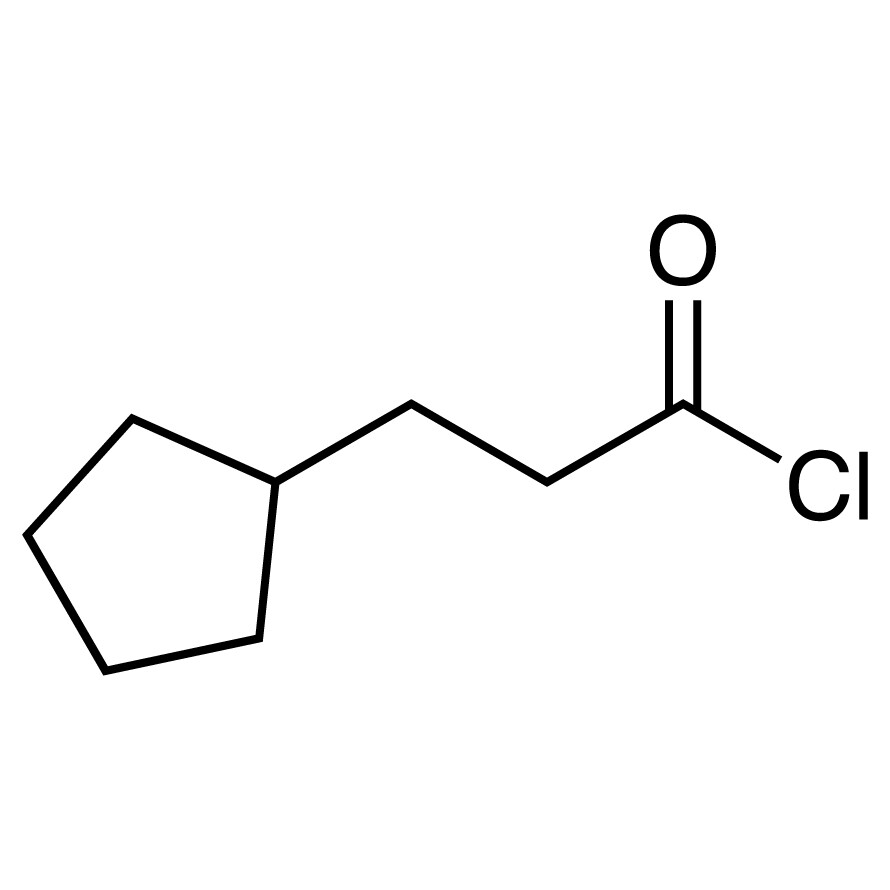 3-Cyclopentylpropanoyl Chloride&gt;98.0%(GC)(T)100g
