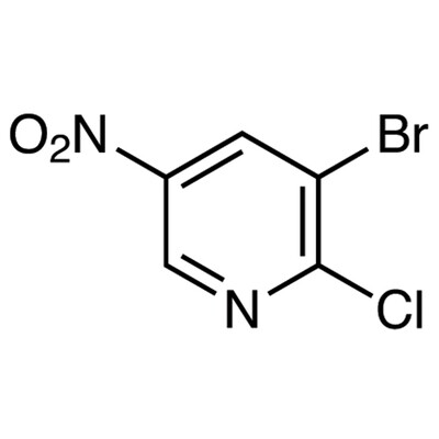 3-Bromo-2-chloro-5-nitropyridine&gt;98.0%(GC)5g