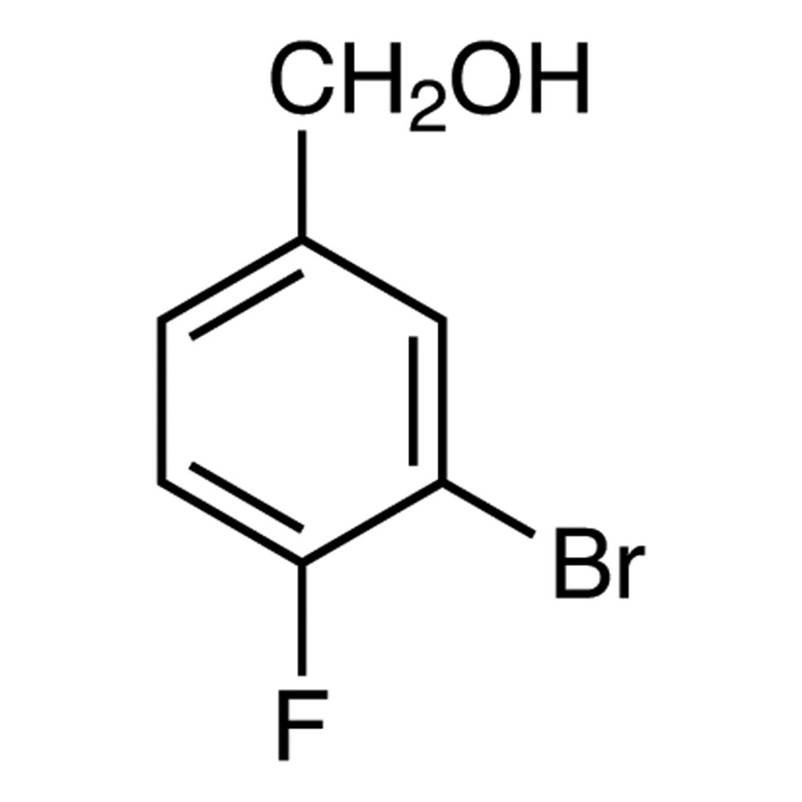 3-Bromo-4-fluorobenzyl Alcohol&gt;98.0%(GC)25g