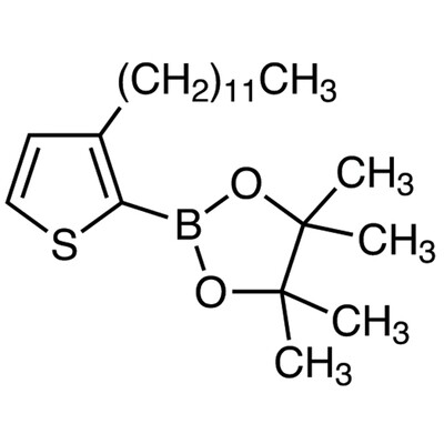 3-Dodecyl-2-(4,4,5,5-tetramethyl-1,3,2-dioxaborolan-2-yl)thiophene&gt;95.0%(GC)5g