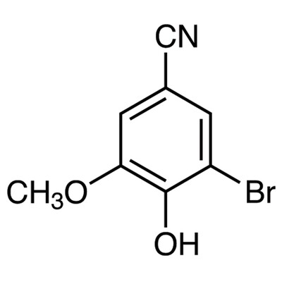 3-Bromo-4-hydroxy-5-methoxybenzonitrile&gt;98.0%(GC)5g