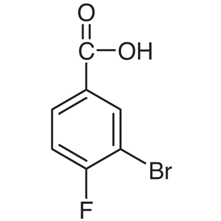 3-Bromo-4-fluorobenzoic Acid&gt;96.0%(T)5g