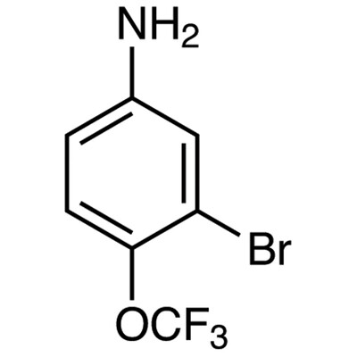 3-Bromo-4-(trifluoromethoxy)aniline&gt;97.0%(GC)(T)1g