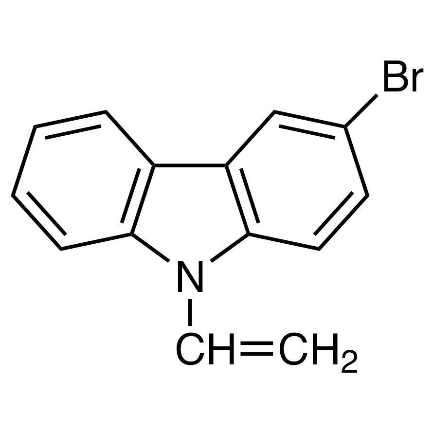 3-Bromo-9-vinyl-9H-carbazole&gt;98.0%(GC)500mg