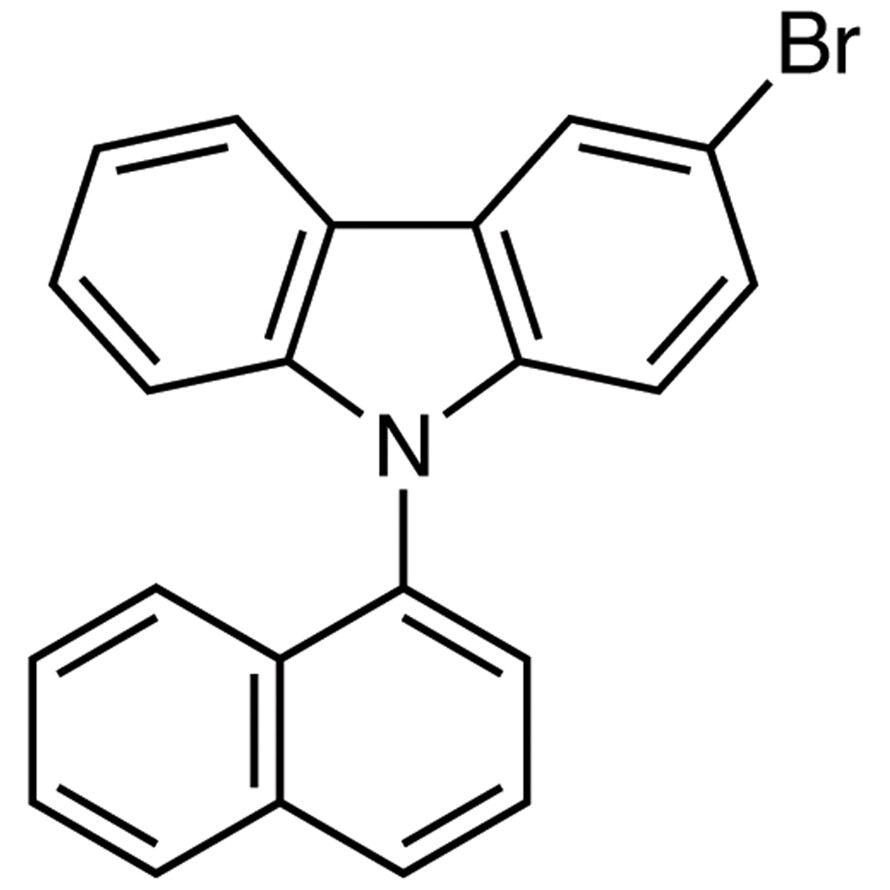 3-Bromo-9-(1-naphthyl)-9H-carbazole>97.0%(GC)1g