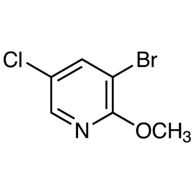 3-Bromo-5-chloro-2-methoxypyridine&gt;98.0%(GC)1g