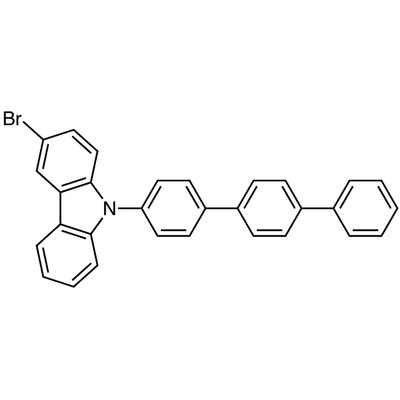 3-Bromo-9-([1,1&#39;:4&#39;,1&#39;&#39;-terphenyl]-4-yl)-9H-carbazole&gt;98.0%(HPLC)(N)1g