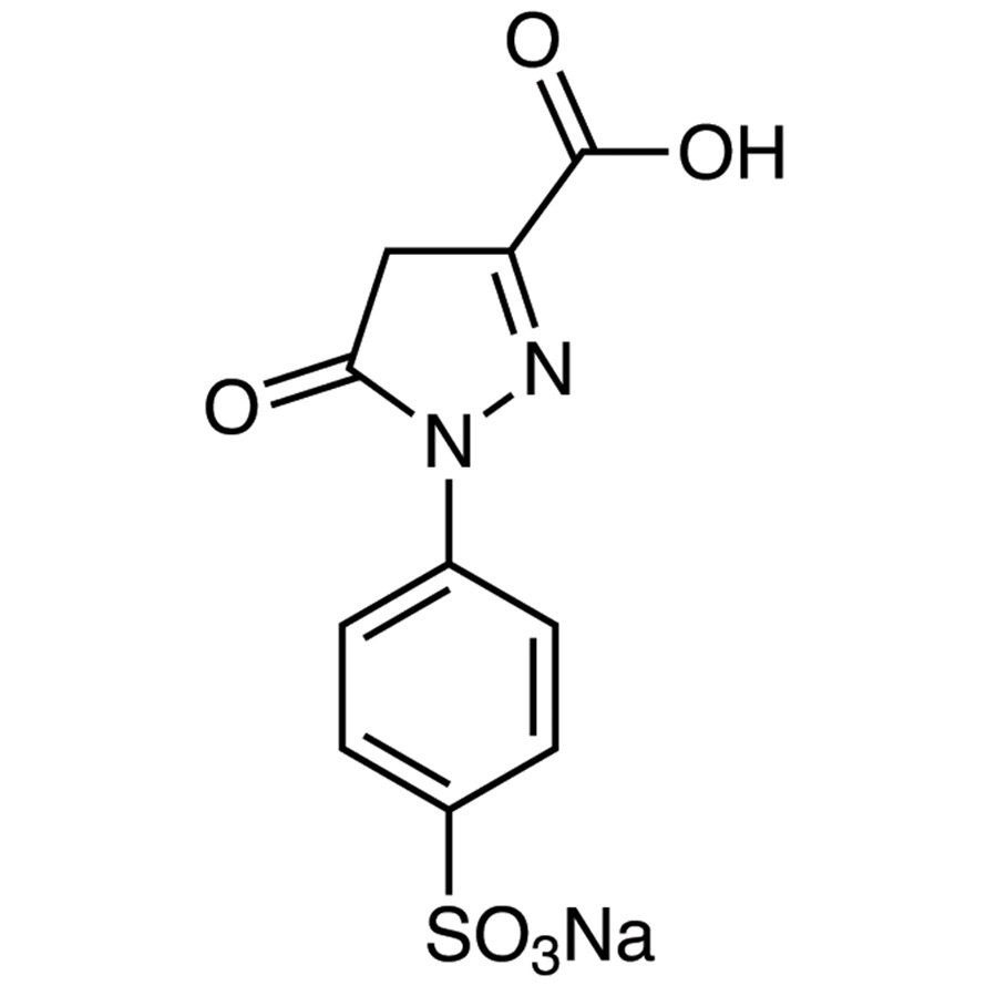 3-Carboxy-1-(4-sulfophenyl)-5-pyrazolone Sodium Salt>98.0%(HPLC)(T)500g