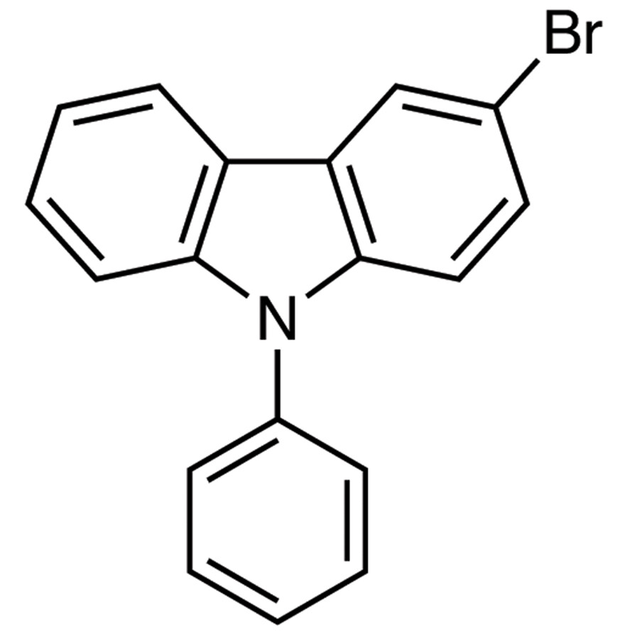 3-Bromo-9-phenylcarbazole>98.0%(GC)5g