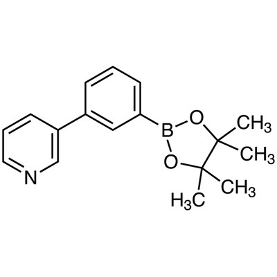 3-[3-(4,4,5,5-Tetramethyl-1,3,2-dioxaborolan-2-yl)phenyl]pyridine&gt;98.0%(GC)(T)1g