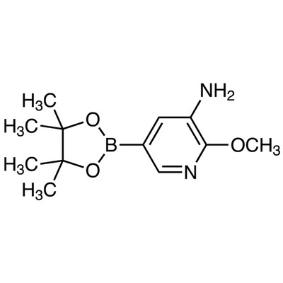 3-Amino-2-methoxy-5-(4,4,5,5-tetramethyl-1,3,2-dioxaborolan-2-yl)pyridine&gt;98.0%(GC)(T)1g