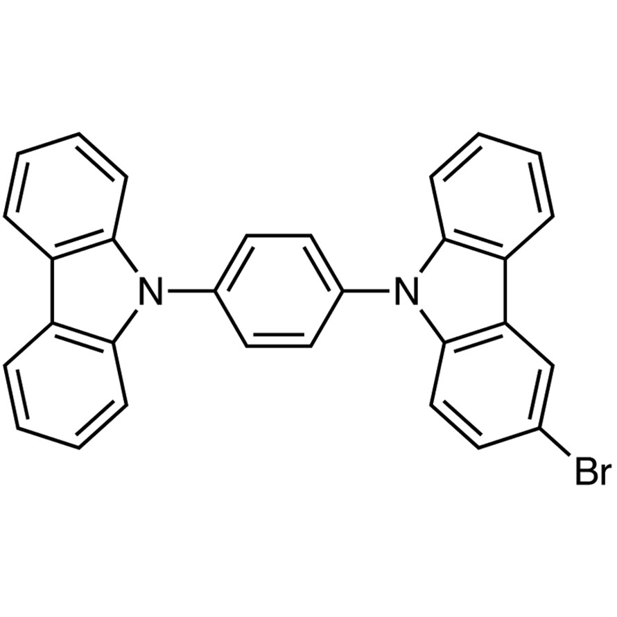 3&#39;-Bromo-1,4-di(9-carbazolyl)benzene&gt;98.0%(HPLC)(N)1g