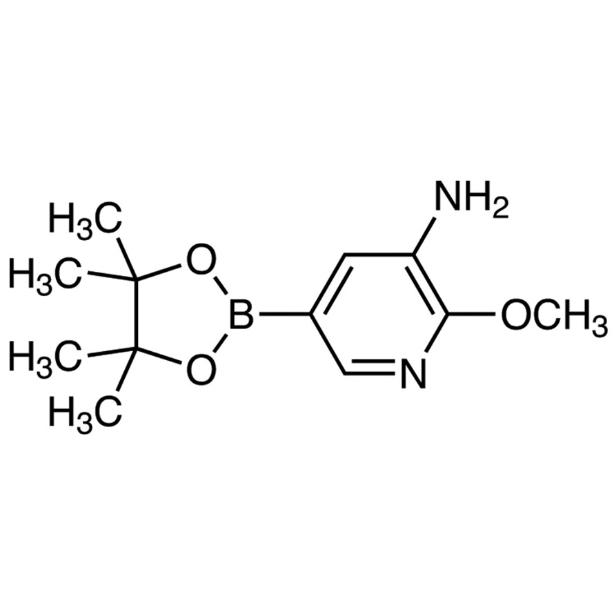 3-Amino-2-methoxy-5-(4,4,5,5-tetramethyl-1,3,2-dioxaborolan-2-yl)pyridine&gt;98.0%(GC)(T)200mg