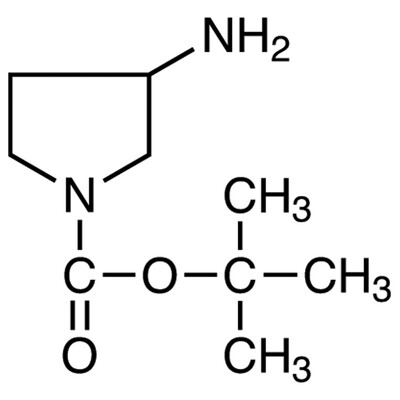 3-Amino-1-(tert-butoxycarbonyl)pyrrolidine&gt;98.0%(GC)(T)1g