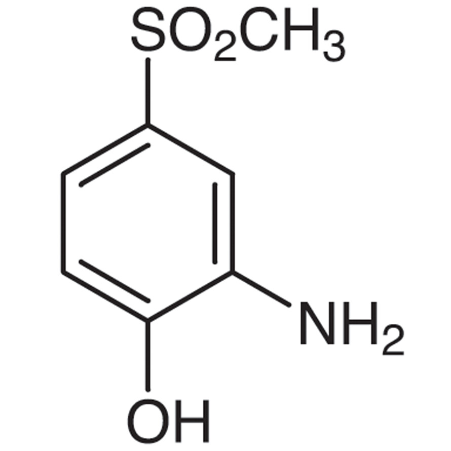 3-Amino-4-hydroxyphenyl Methyl Sulfone&gt;97.0%(HPLC)(T)5g