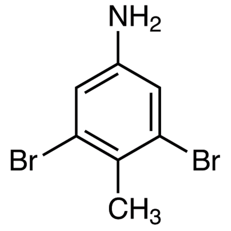 3,5-Dibromo-4-methylaniline&gt;97.0%(GC)(T)1g