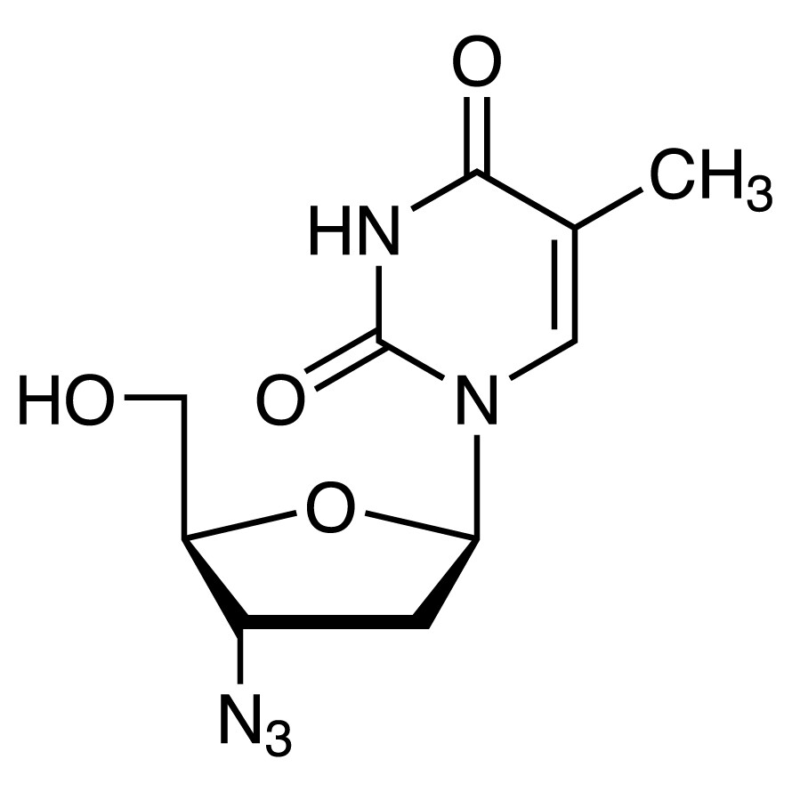3&#39;-Azido-3&#39;-deoxythymidine&gt;98.0%(T)1g