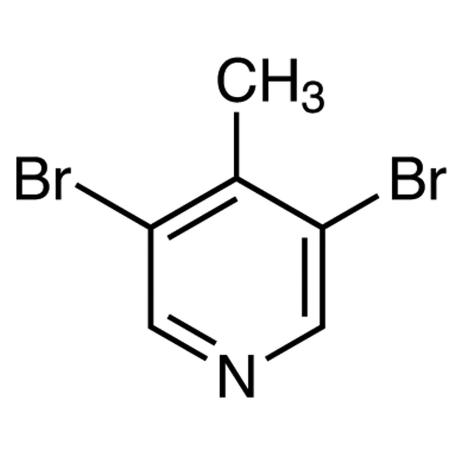 3,5-Dibromo-4-methylpyridine&gt;98.0%(GC)(T)1g