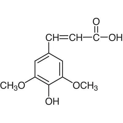 3,5-Dimethoxy-4-hydroxycinnamic Acid&gt;98.0%(GC)(T)5g