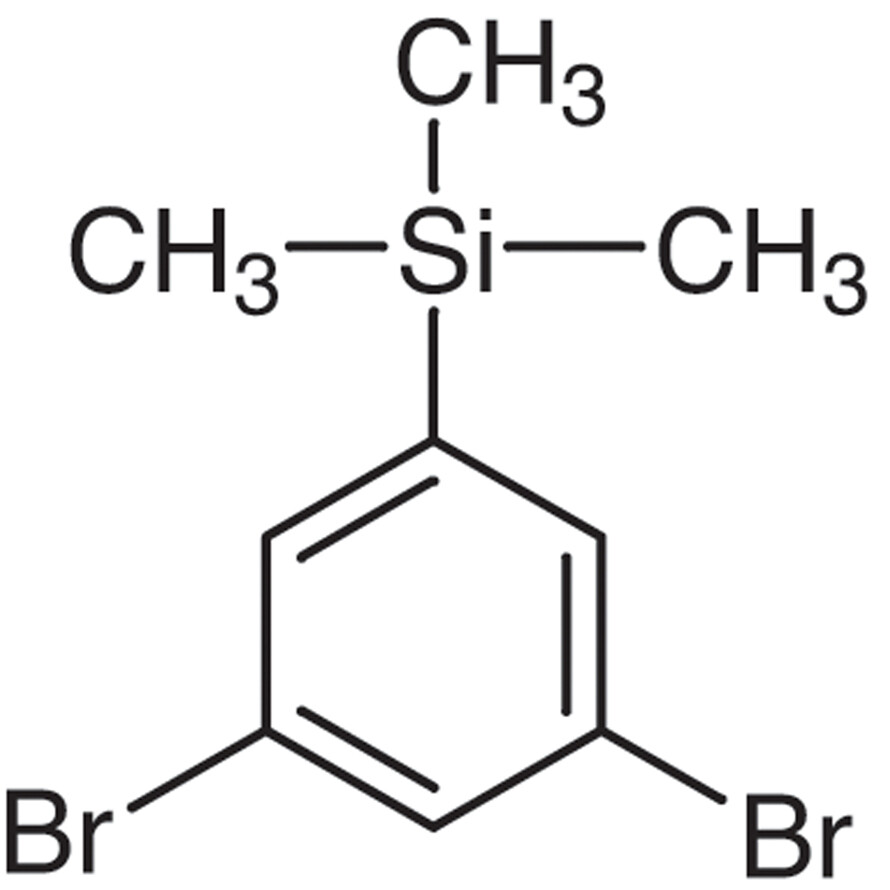 3,5-Dibromo-1-trimethylsilylbenzene>97.0%(GC)25g