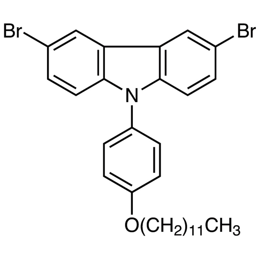3,6-Dibromo-9-(4-dodecyloxyphenyl)-9H-carbazole>97.0%(HPLC)(N)200mg