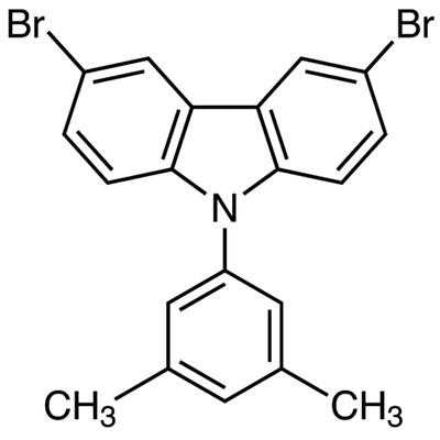 3,6-Dibromo-9-(3,5-dimethylphenyl)-9H-carbazole&gt;97.0%(HPLC)(N)1g