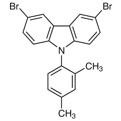 3,6-Dibromo-9-(2,4-dimethylphenyl)-9H-carbazole&gt;96.0%(HPLC)(T)1g