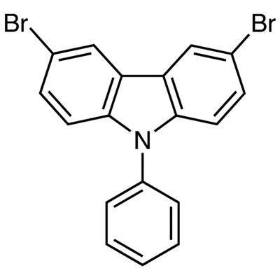 3,6-Dibromo-9-phenylcarbazole&gt;98.0%(GC)(N)1g