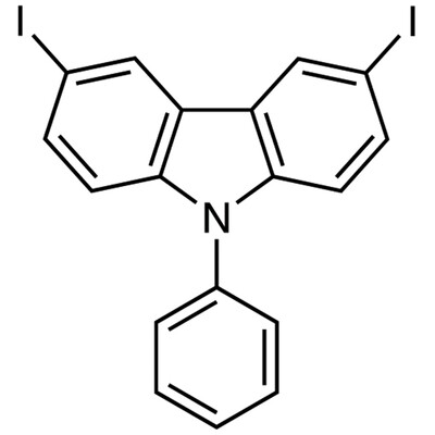 3,6-Diiodo-9-phenylcarbazole&gt;98.0%(GC)5g